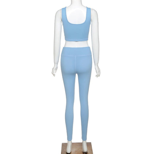 2 Piece Set Workout Clothes for Women Sports Bra and Leggings Set Sports Wear for Women Gym Clothing Athletic Yoga Set 2020 New