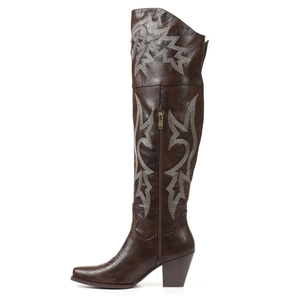 Over the Knee Cowgirl Boots for Women