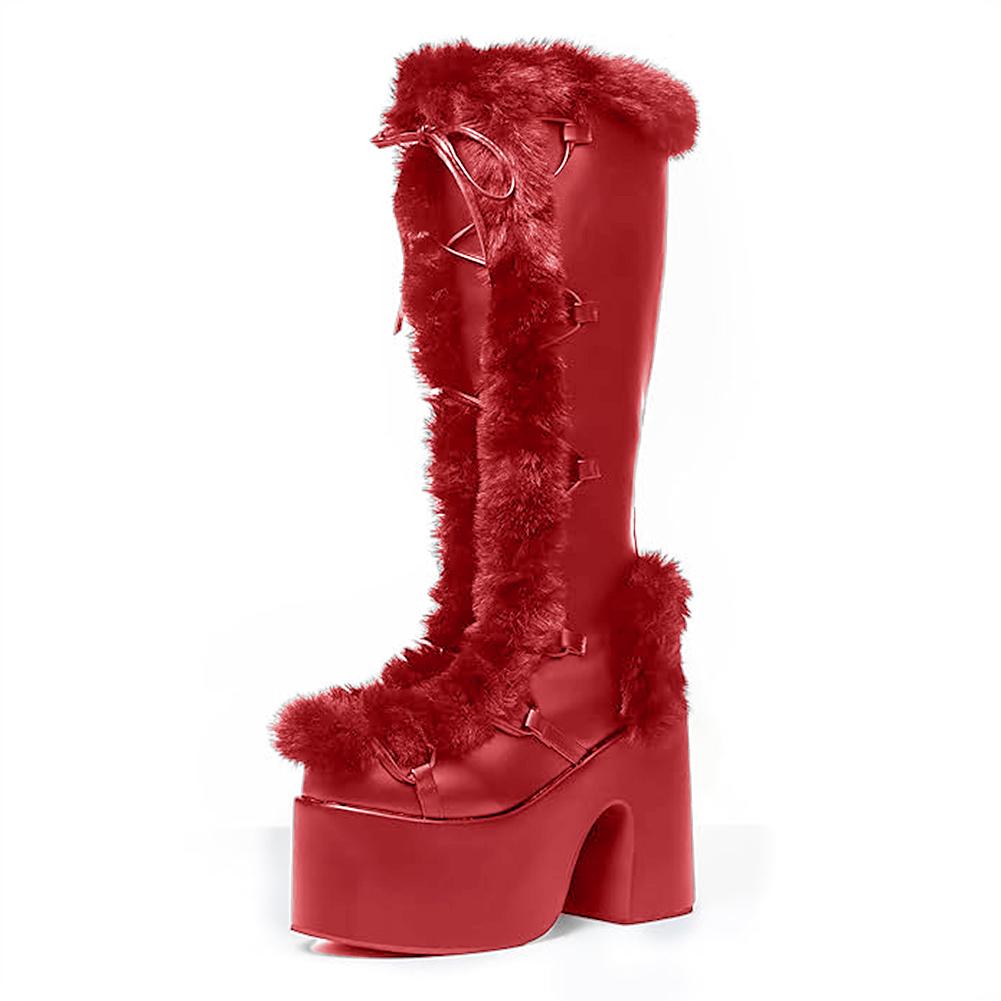 Womens Winter Knee High Boots