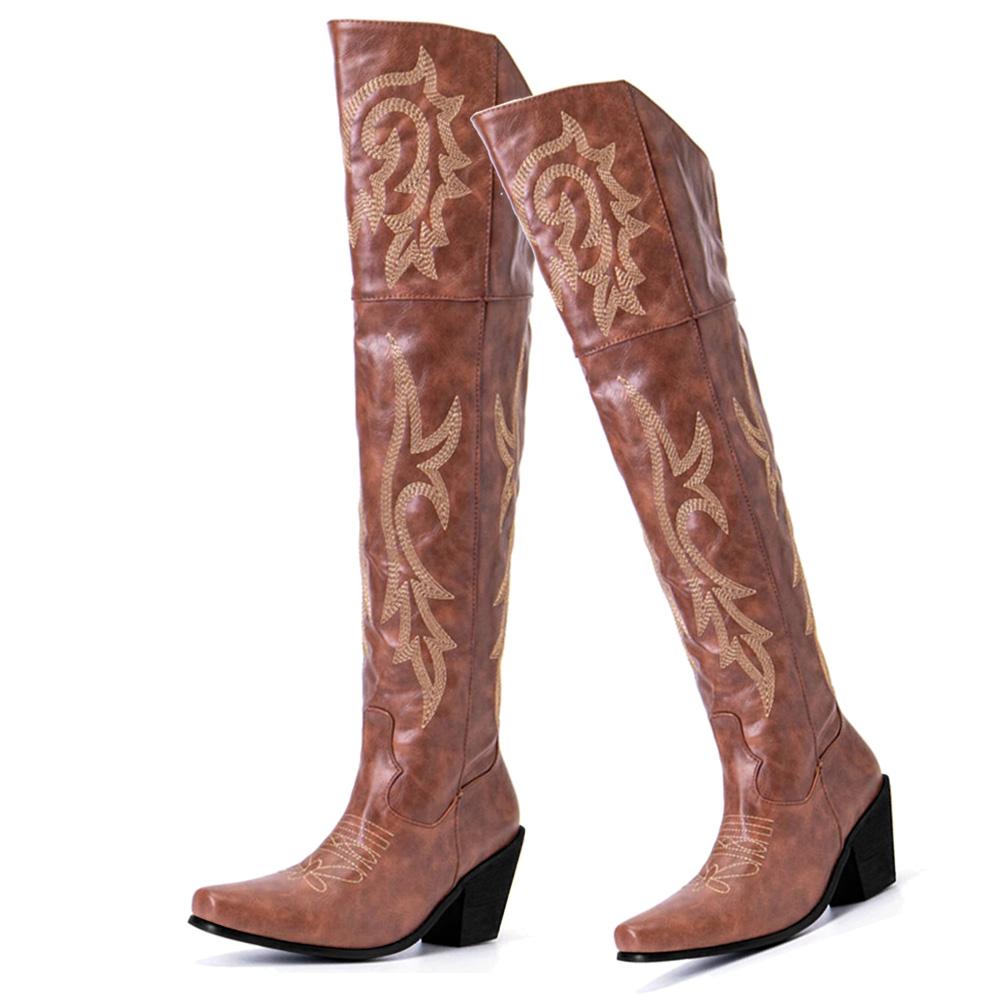 Over the Knee Cowgirl Boots for Women