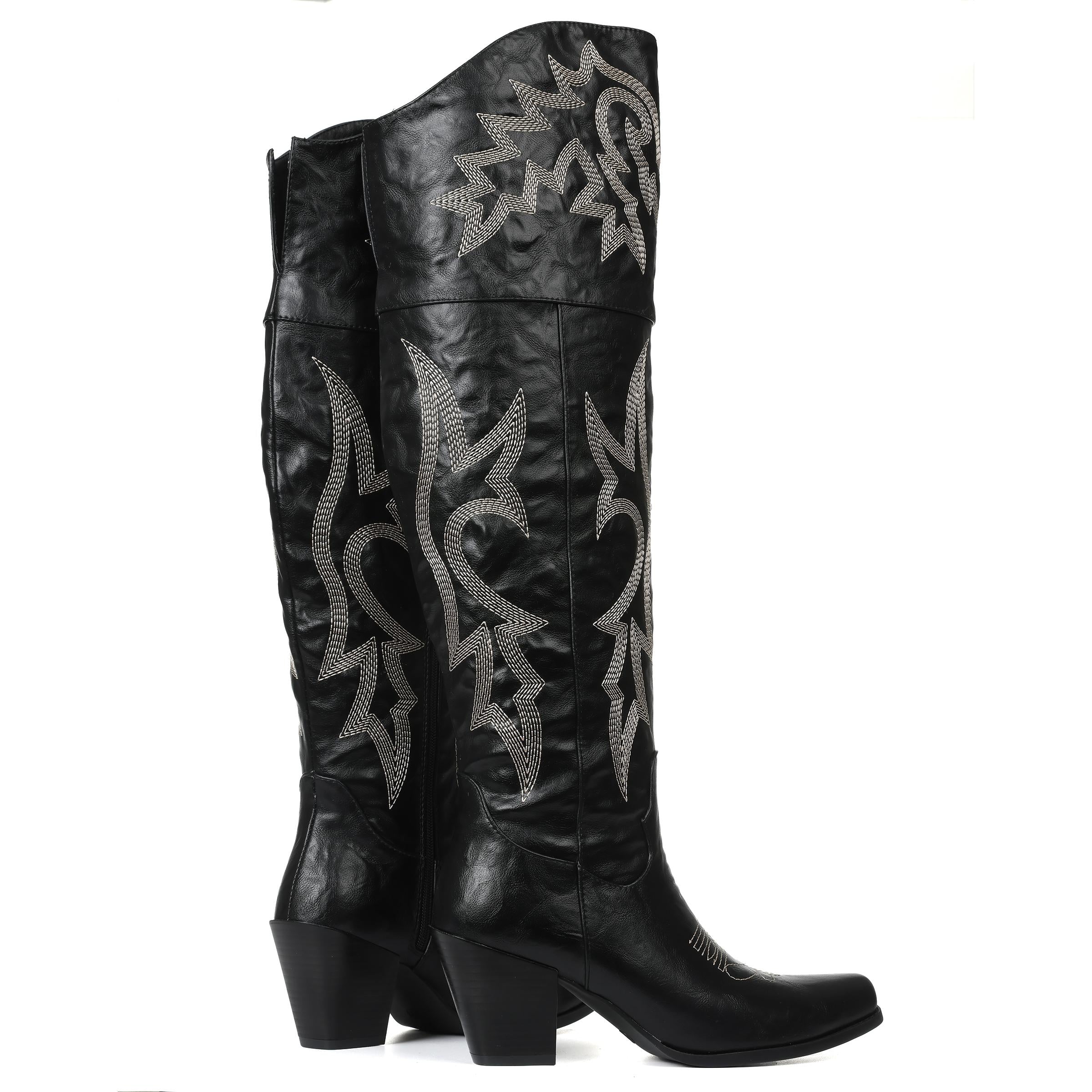 Over the Knee Cowgirl Boots for Women