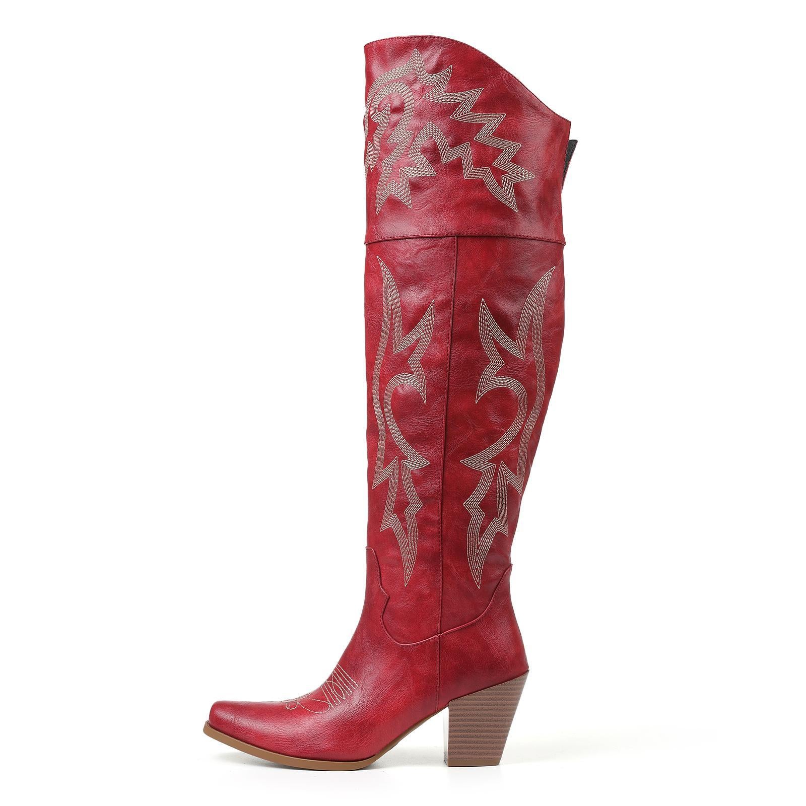 Over the Knee Cowgirl Boots for Women