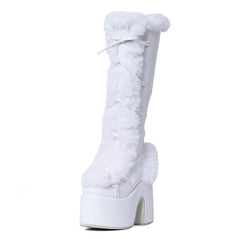 Womens Winter Knee High Boots