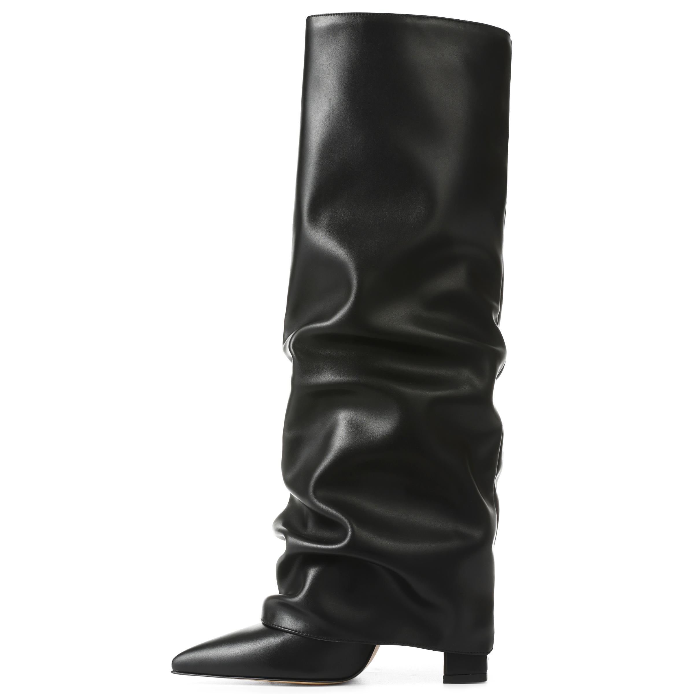 Slouchy Knee High Boots for Women