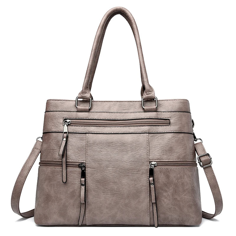 Vintage handbag with detachable shoulder strap for Women