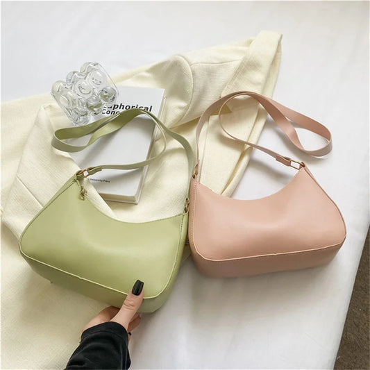 Fashionable and trendy solid-color handbag for Women