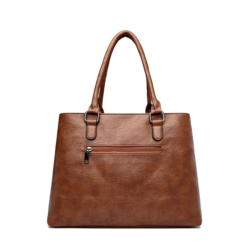 Vintage handbag with detachable shoulder strap for Women