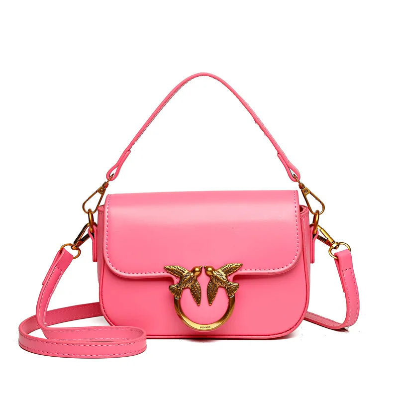 Fashionable Retro High-texture Handbag for Women