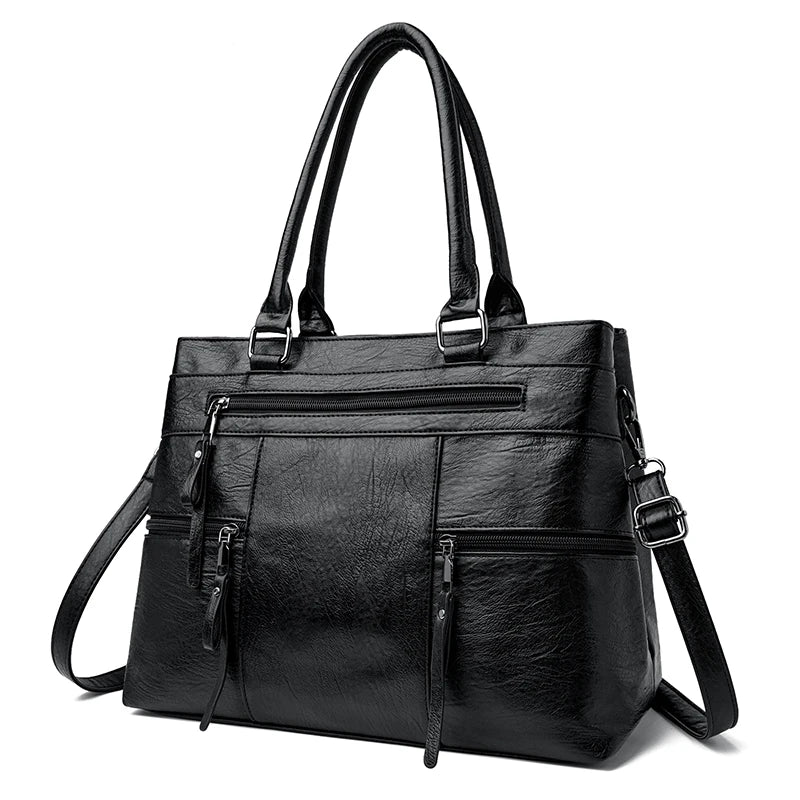 Vintage handbag with detachable shoulder strap for Women