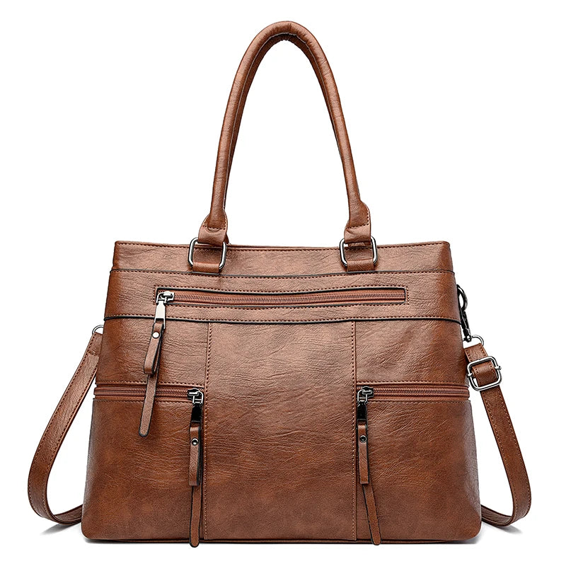 Vintage handbag with detachable shoulder strap for Women