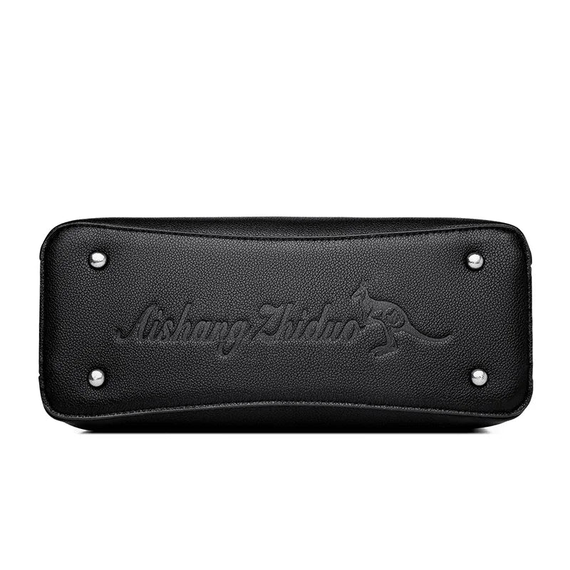 Elegant Women's Unique Handle Design Featuring Handbag