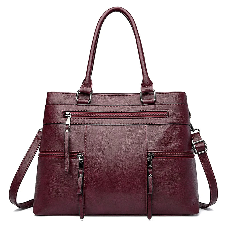 Vintage handbag with detachable shoulder strap for Women