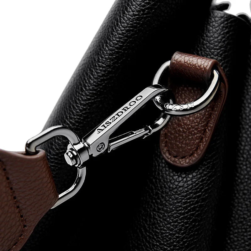Elegant Women's Unique Handle Design Featuring Handbag