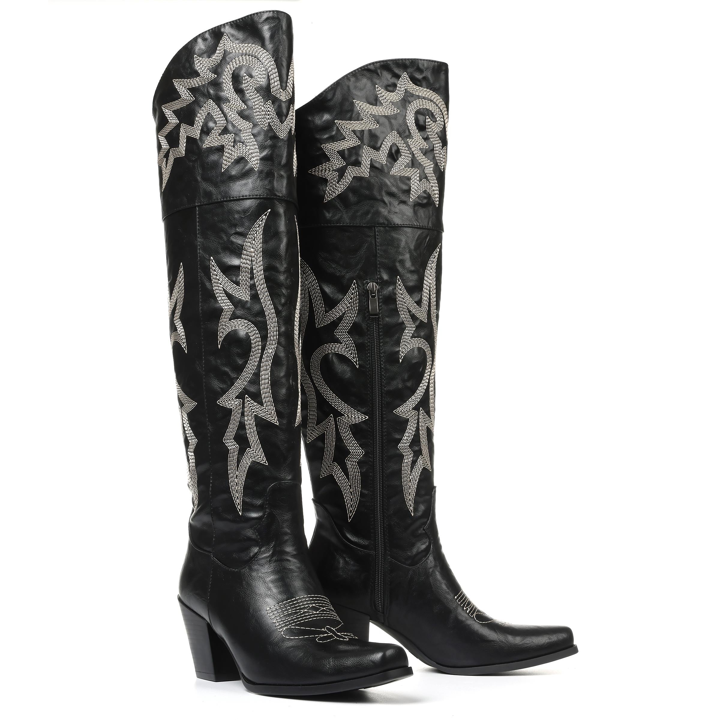 Over the Knee Cowgirl Boots for Women