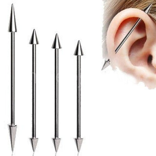 316L Surgical Steel Industrial Barbell-0