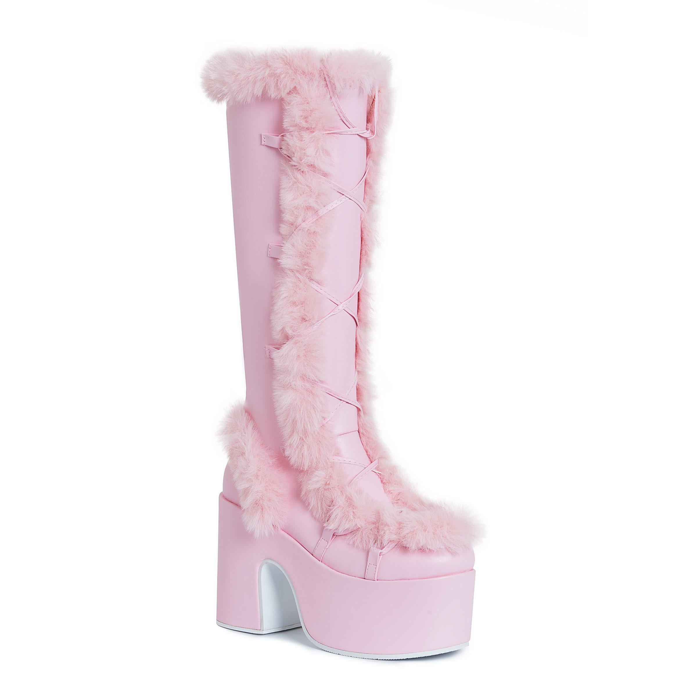 Womens Winter Knee High Boots