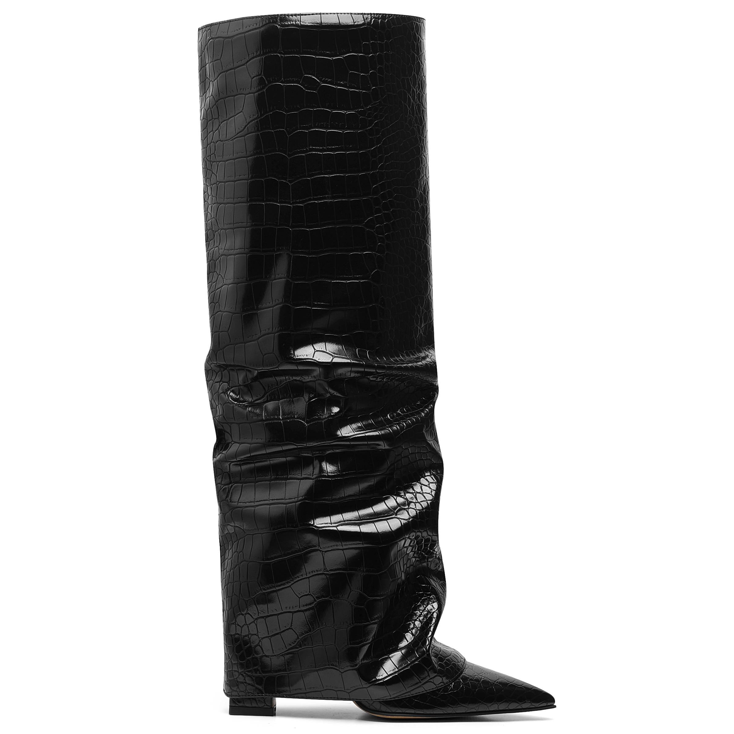 Slouchy Knee High Boots for Women