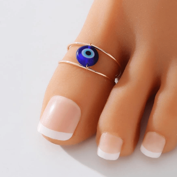 Evil Eye Toe Ring-0