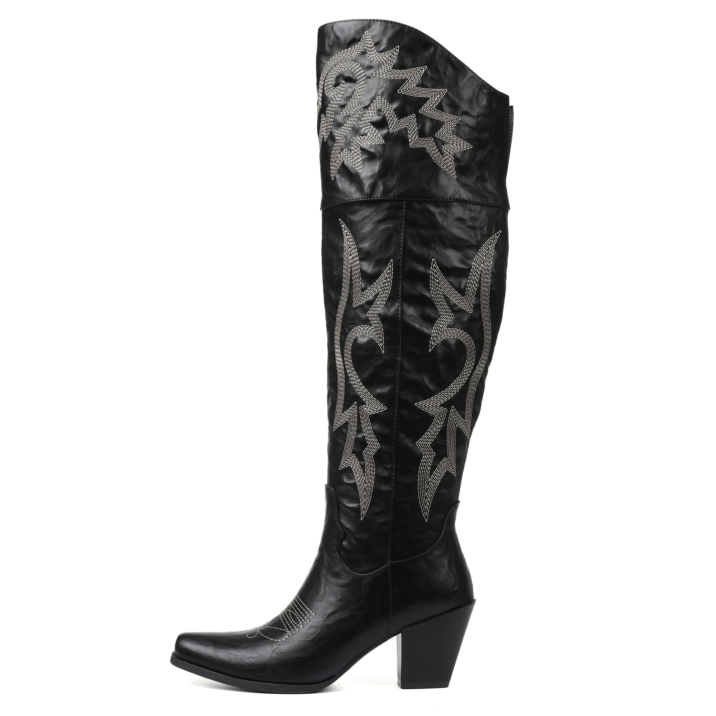 Over the Knee Cowgirl Boots for Women